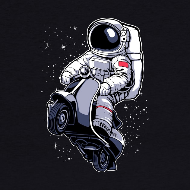 astronaut scooter by yogaswara